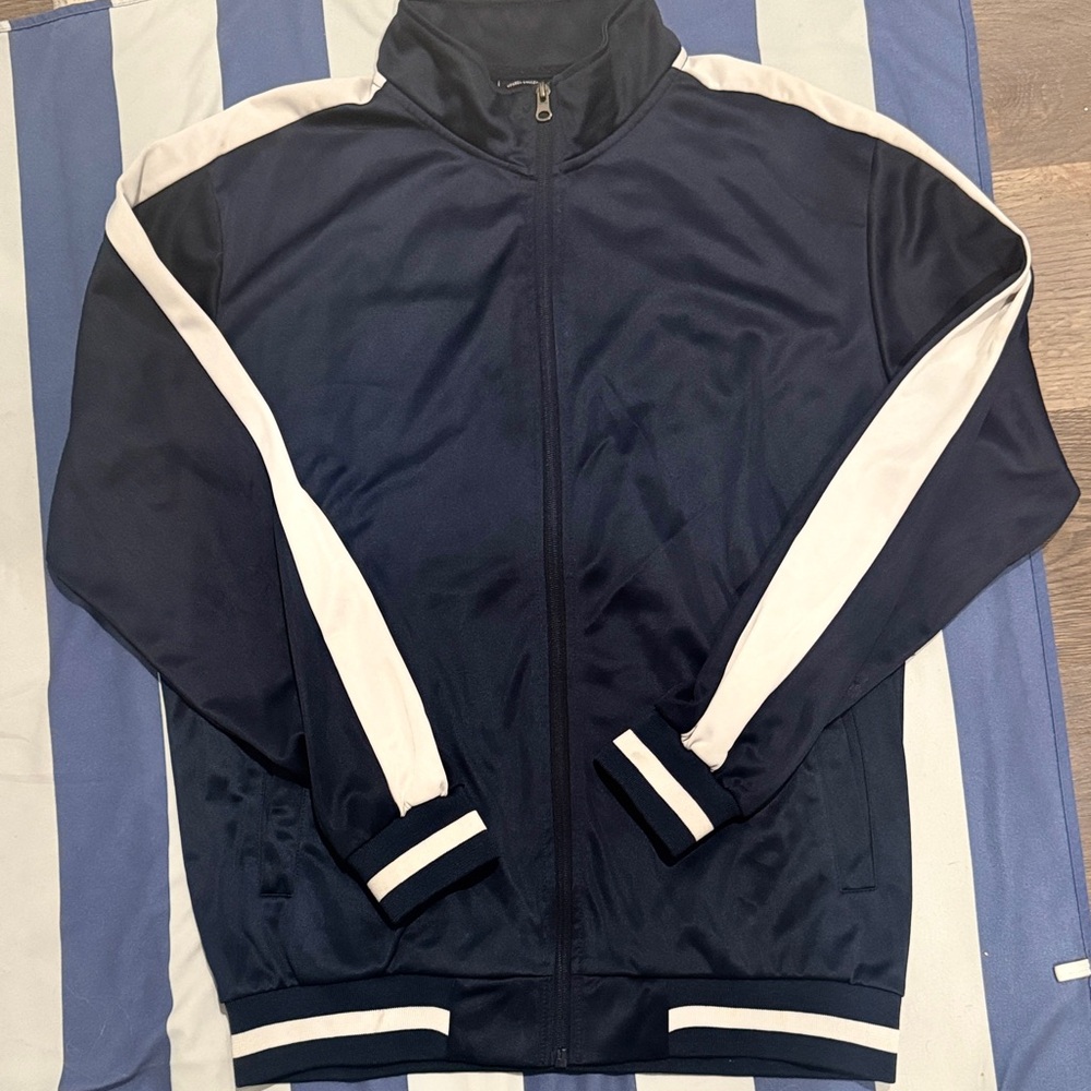 Original Deluxe Navy and White Men's Jacket